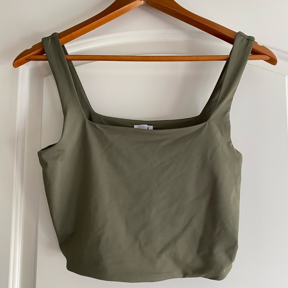 Garage brand square neck tank top. Size Small. EUC
